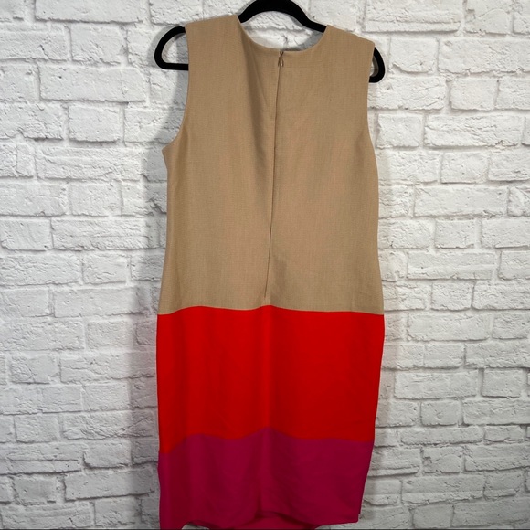 NWOT | Jones New York Colorblock Sheath Dress - Picture 7 of 8